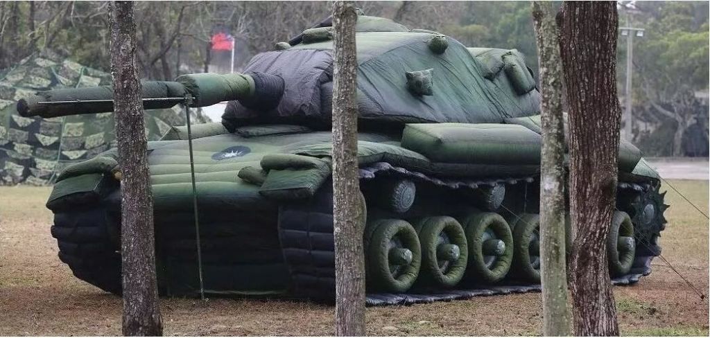 贵定军用充气坦克